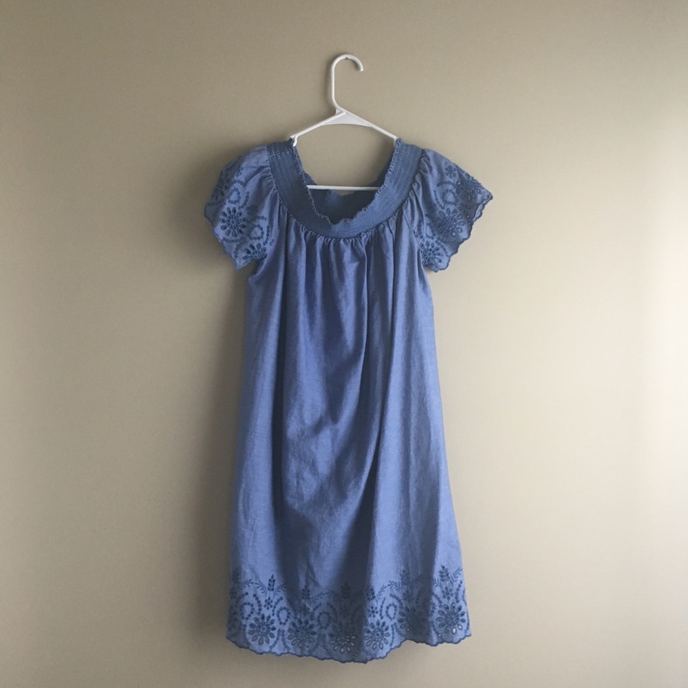 Old Navy | Denim Off-The-Shoulder Dress